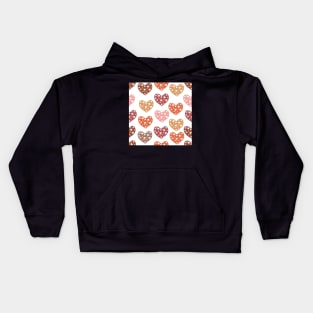 Heart Pattern Kids Hoodie